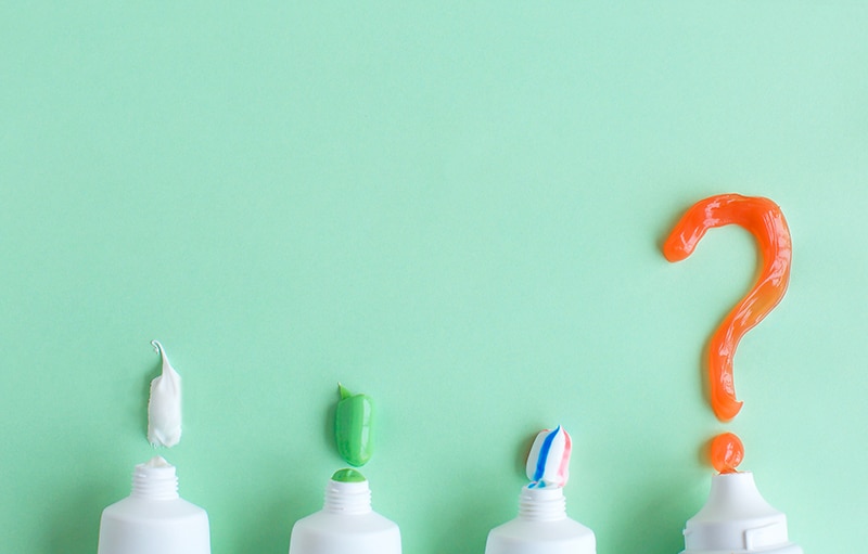 5 thành phần kem đánh răng - colgate