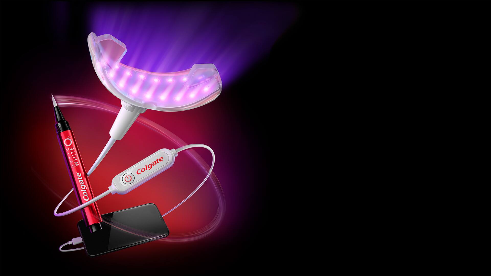 Sản phẩm làm trắng răng tốt nhất từ Colgate bao gồm Bút làm trắng và thiết bị chiếu sáng