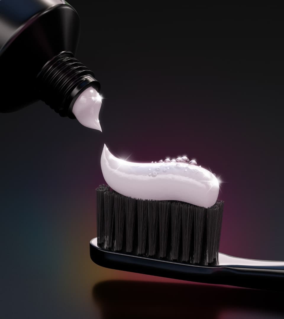 Nụ cười trắng sáng chỉ sau 3 bước sử dụng kem đánh răng Colgate Optic White O2