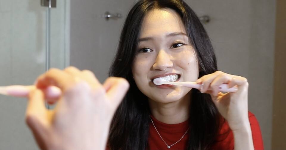 Bước 4: Đánh răng Bước 4: Đánh răng