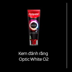 Kem đánh răng Optic White O2