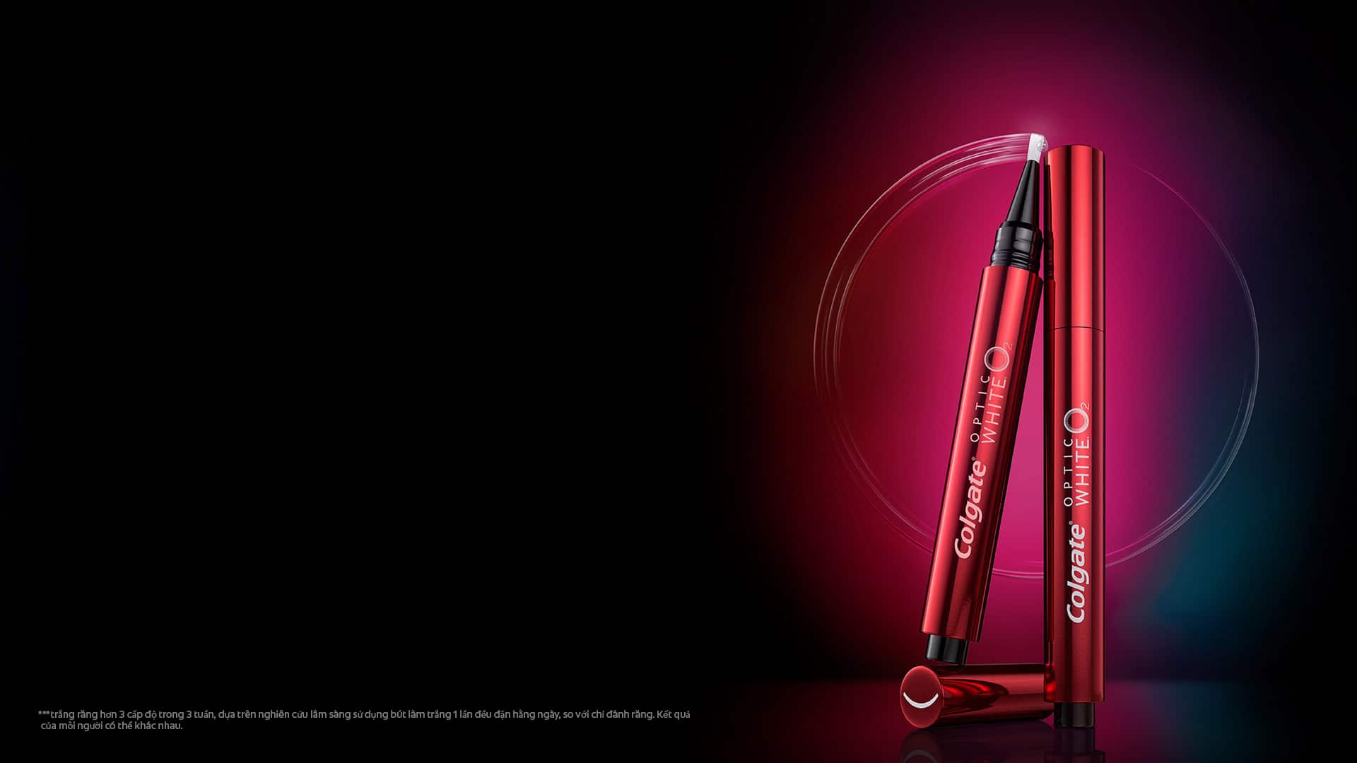 Cận cảnh bút làm trắng răng Colgate: hình ảnh để giới thiệu sản phẩm làm trắng tốt nhất của Colgate