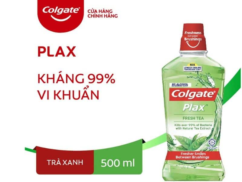 Nước súc miệng Colgate Plax được nhiều nha sĩ khuyên dùng