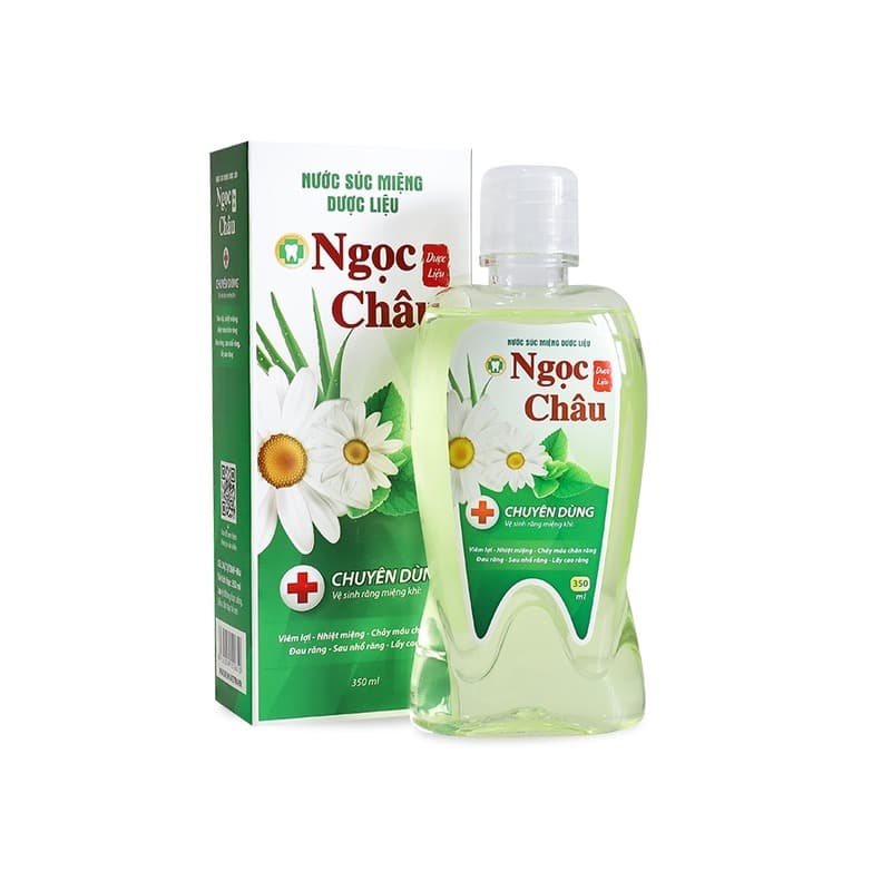 Nước súc miệng dược liệu thiên nhiên Ngọc Châu Nước súc miệng dược liệu thiên nhiên Ngọc Châu