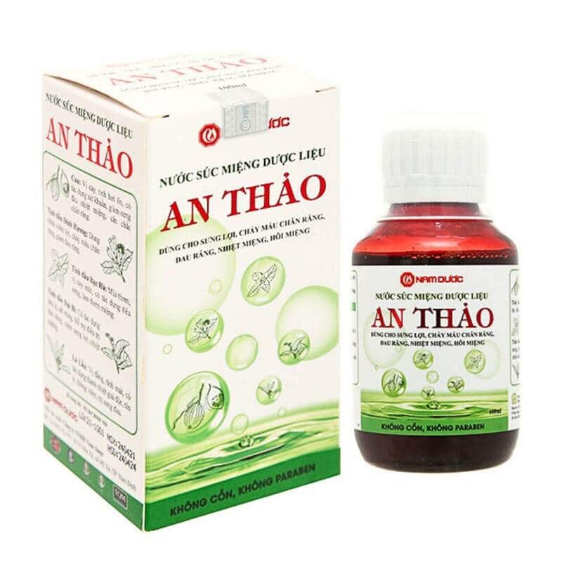 Nước súc miệng dược liệu An Thảo Nước súc miệng dược liệu An Thảo
