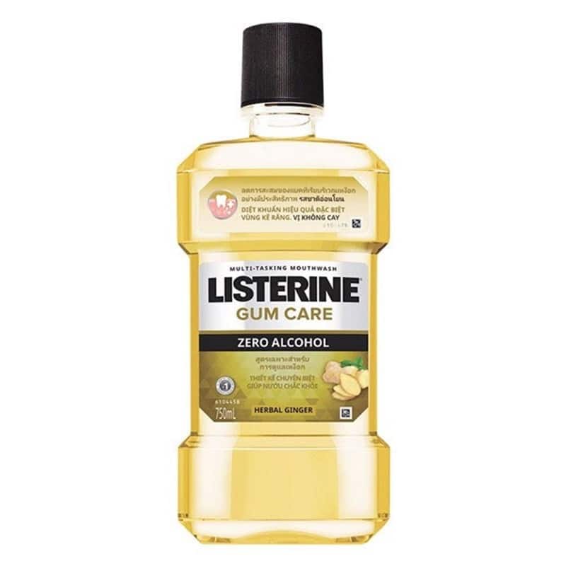 Nước súc miệng thảo dược Listerine Gum Care Nước súc miệng thảo dược Listerine Gum Care