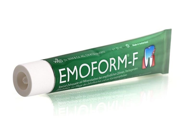 Kem đánh răng Emoform F cho người niềng răng Kem đánh răng Emoform F cho người niềng răng