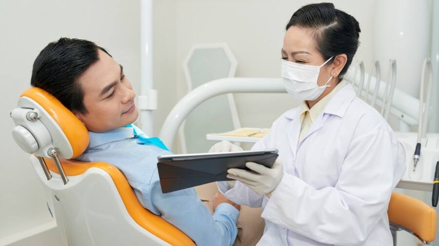 Cạo vôi răng - colgate
