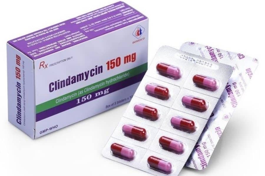 Clindamycin là thuốc kháng sinh sử dụng trong các trường hợp nhiễm khuẩn nặng và viêm lợi cấp tính.