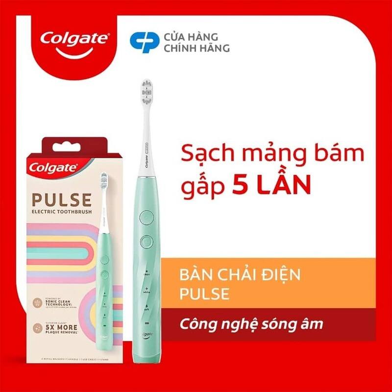 Bàn chải điện Colgate PULSE cho người niềng răng