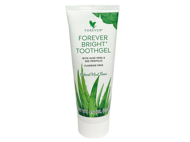 Kem đánh răng lô hội Forever Bright Toothgel nuốt được của Mỹ