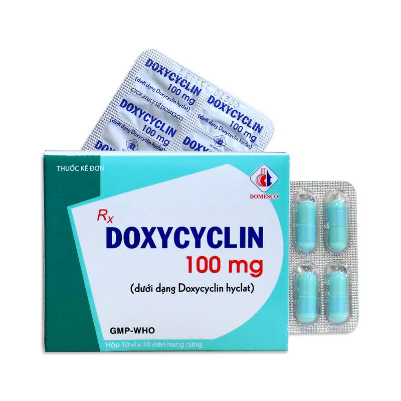 kháng sinh răng miệng Doxycyclin trị đau răng hiệu quả