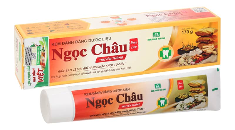 Kem đánh răng Dược liệu Ngọc Châu