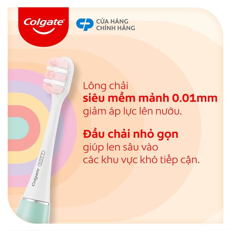 Bàn chải điện Colgate PULSE công nghệ sóng âm