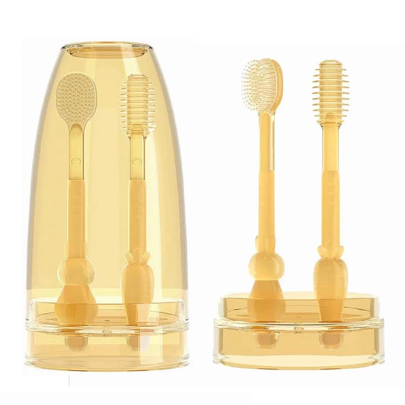 Làm sạch lưỡi với rơ lưỡi silicon
