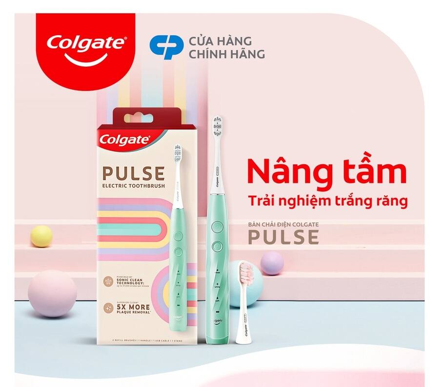 Bàn chải điện Colgate PULSE