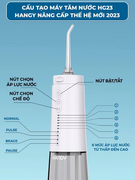 Máy tăm nước hangy