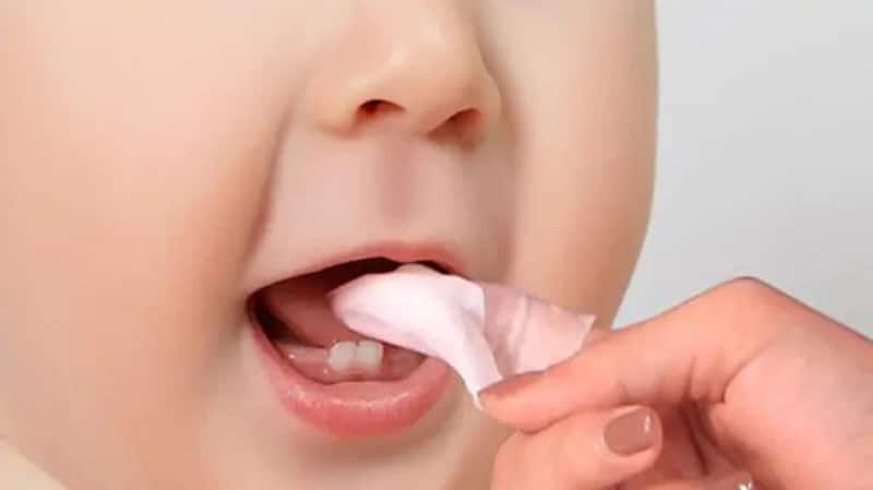 Dùng lá trà xanh để chữa nấm miệng ở trẻ dưới 1 tuổi
