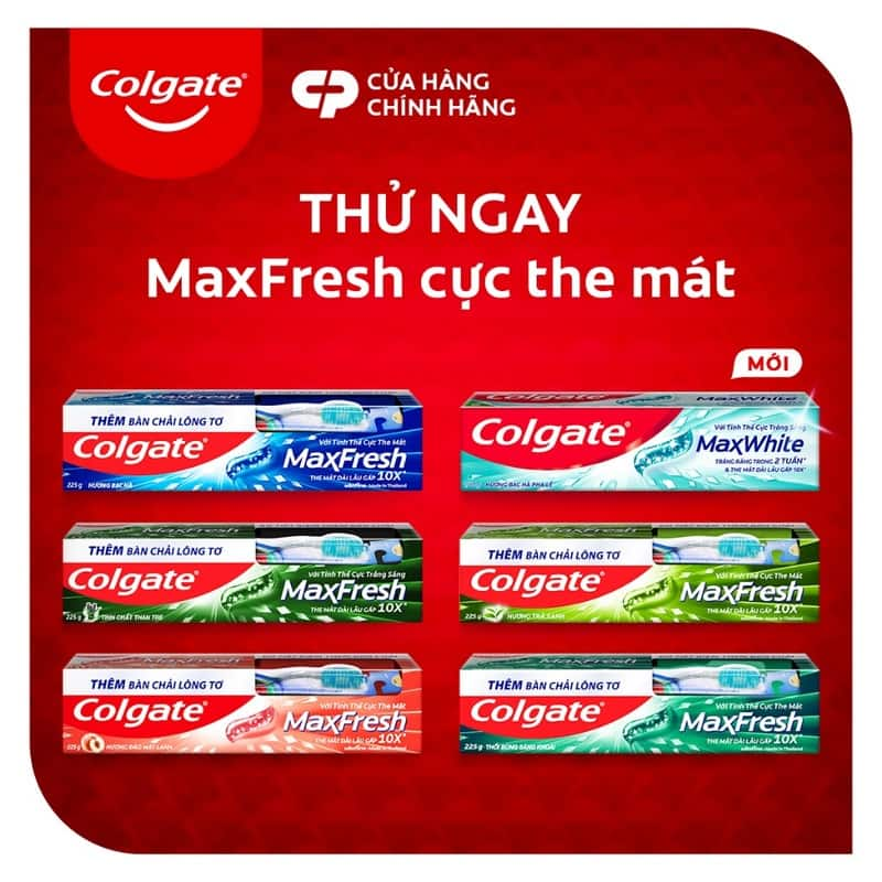 Colgate - Kem đánh răng tốt nhất thế giới 