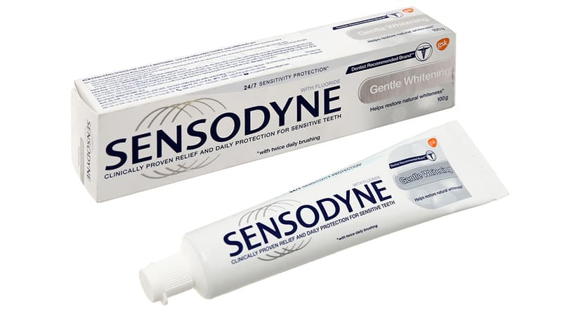 Kem đánh răng Sensodyne số 1 thế giới, được bác sĩ khuyên dùng