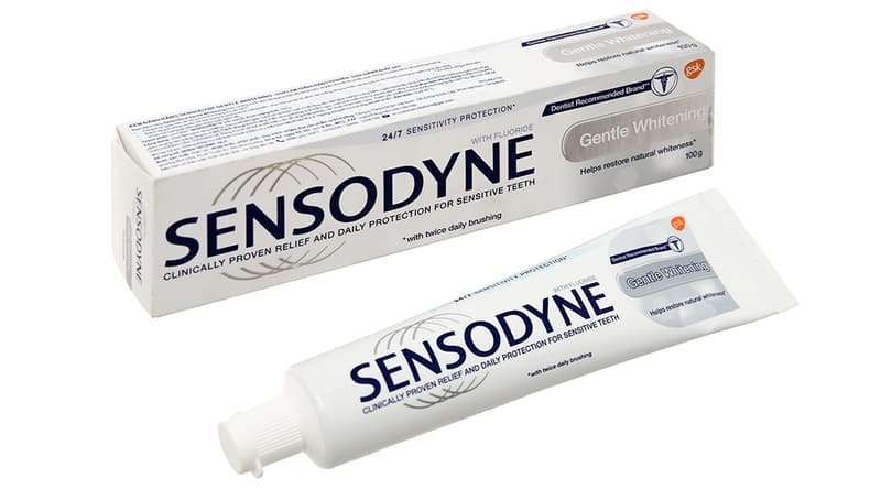 Kem đánh răng Sensodyne số 1 thế giới, được bác sĩ khuyên dùng