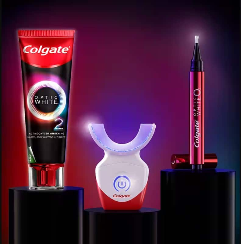 Bộ kit làm trắng răng Colgate Optic White O2