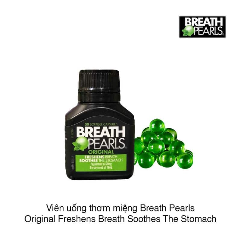 Viên uống chữa hôi miệng Breath Pearls