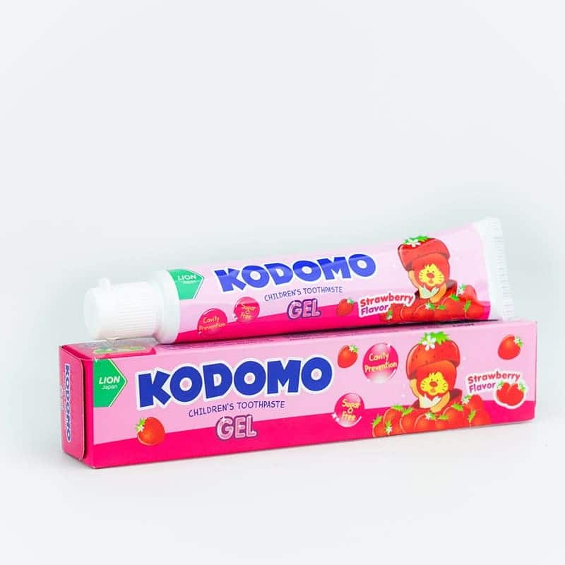 Kem đánh răng Kodomo cho bé 1 tuổi nuốt được