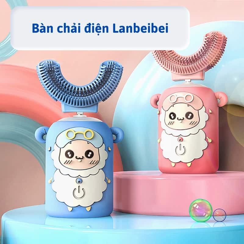 Bàn chải điện chữ U Lanbeibei