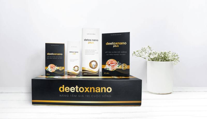 Thuốc đặc trị hôi miệng Deetox Nano