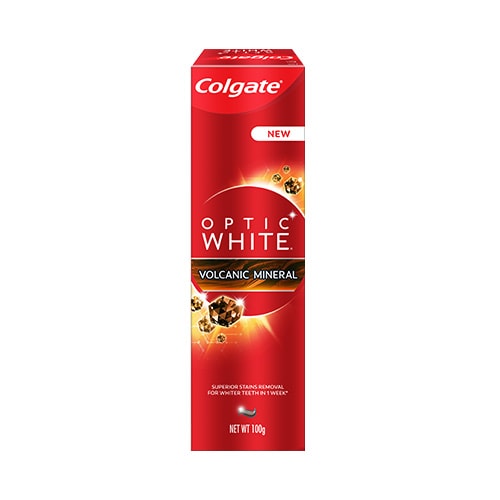 Colgate® Optic White™ Volcanic Mineral