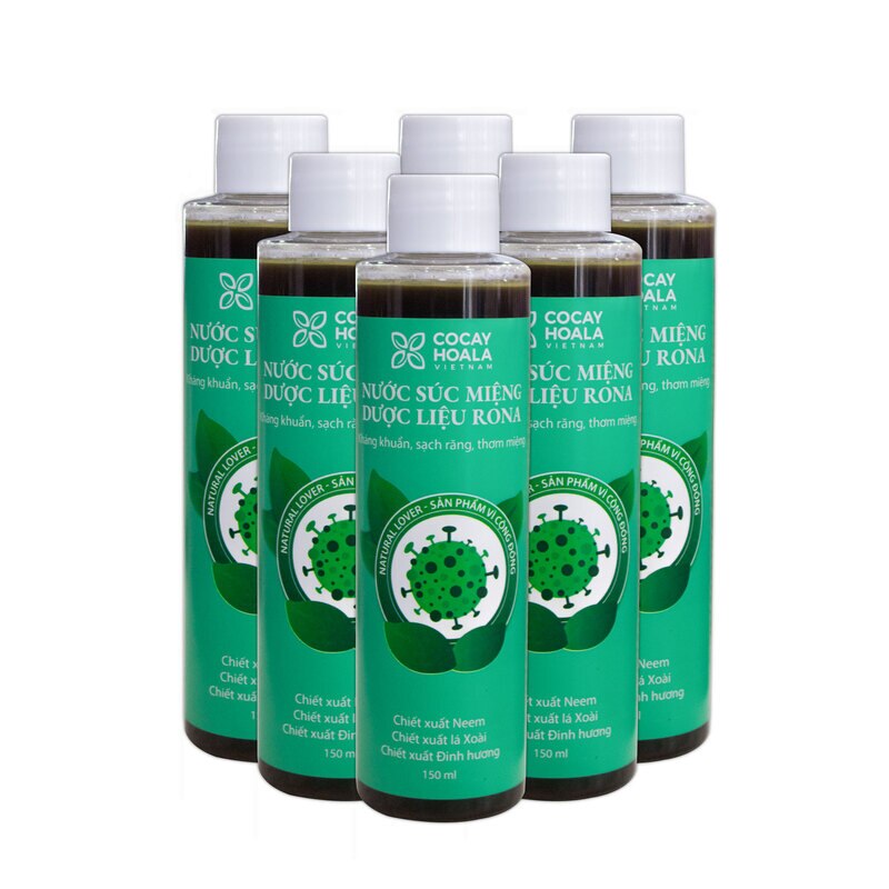 Nước súc miệng dược liệu thiên nhiên Rona